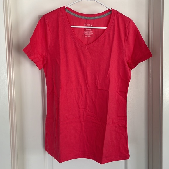 Pink V-neck Shirt - Picture 1 of 4